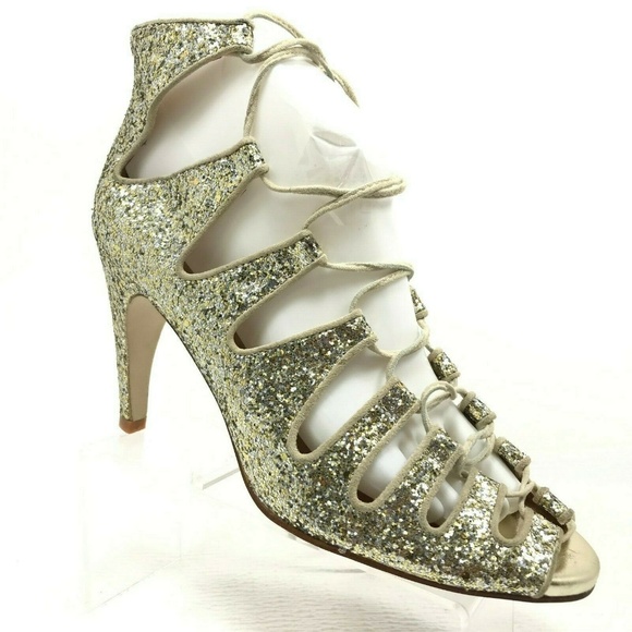 jeffrey campbell gold heels